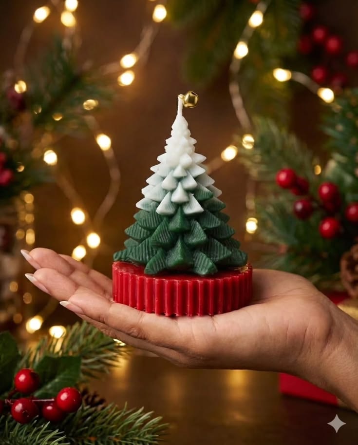 Christmas Tree Candle