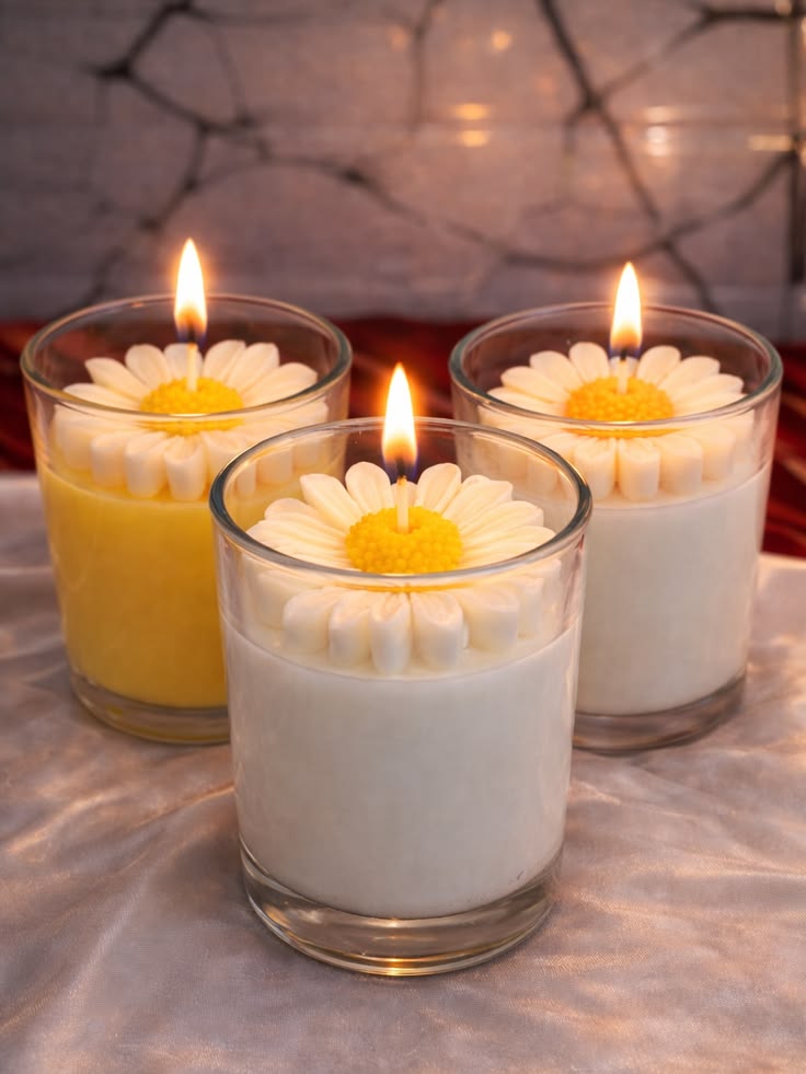 Flower Jar Candle