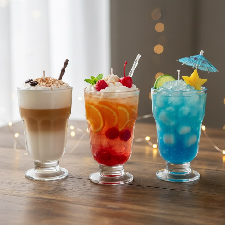 Refreshing Juice Candle