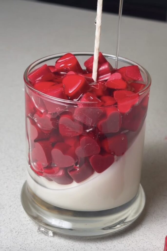 Full of Hearts Candle