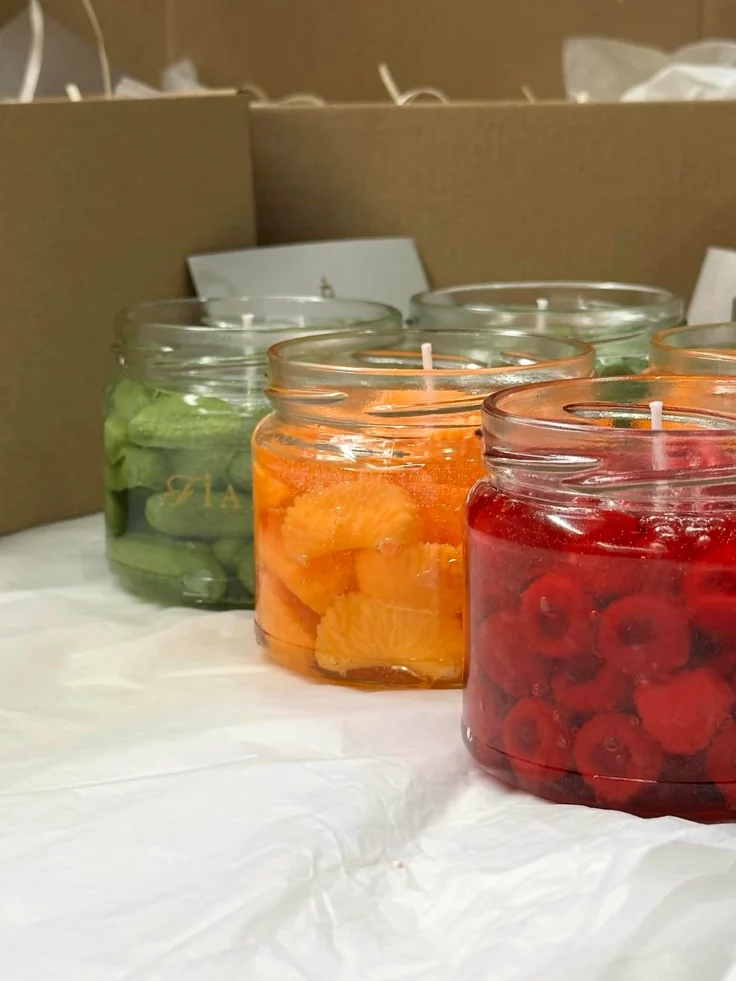Fruite Jar Candle