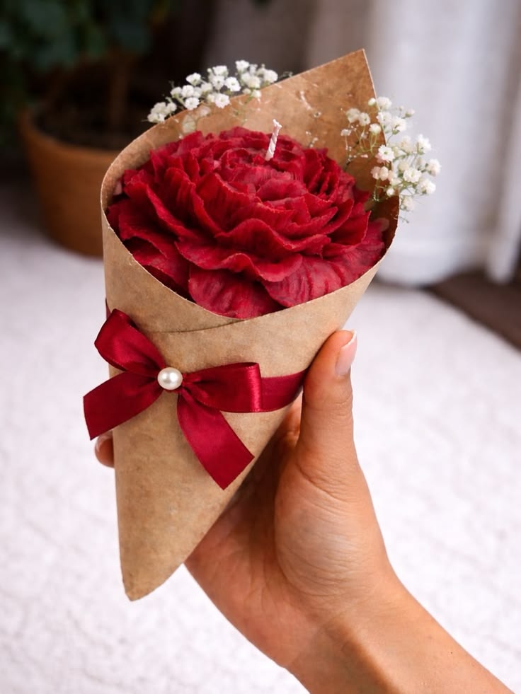 Rose Candle for Gifting
