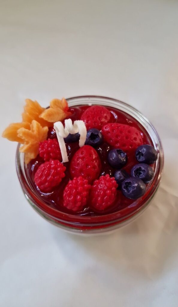 Strawberry Ice-Cream Candle