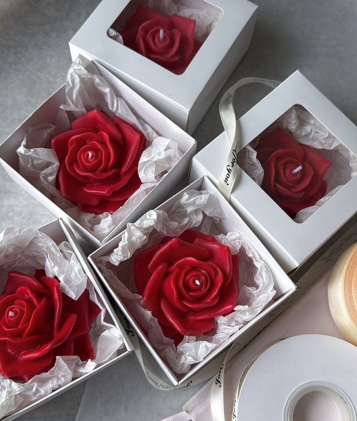 Rose Candle
