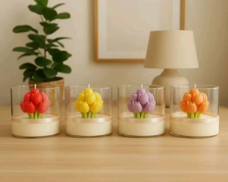 Tulip Candle