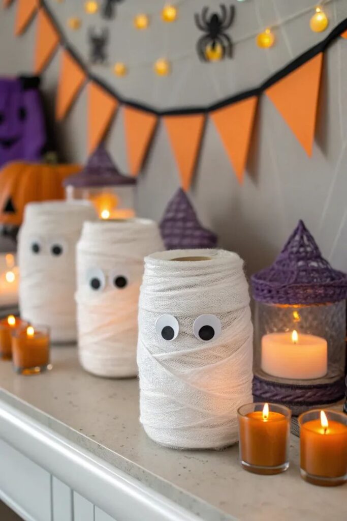 Halloween Ghost Candles